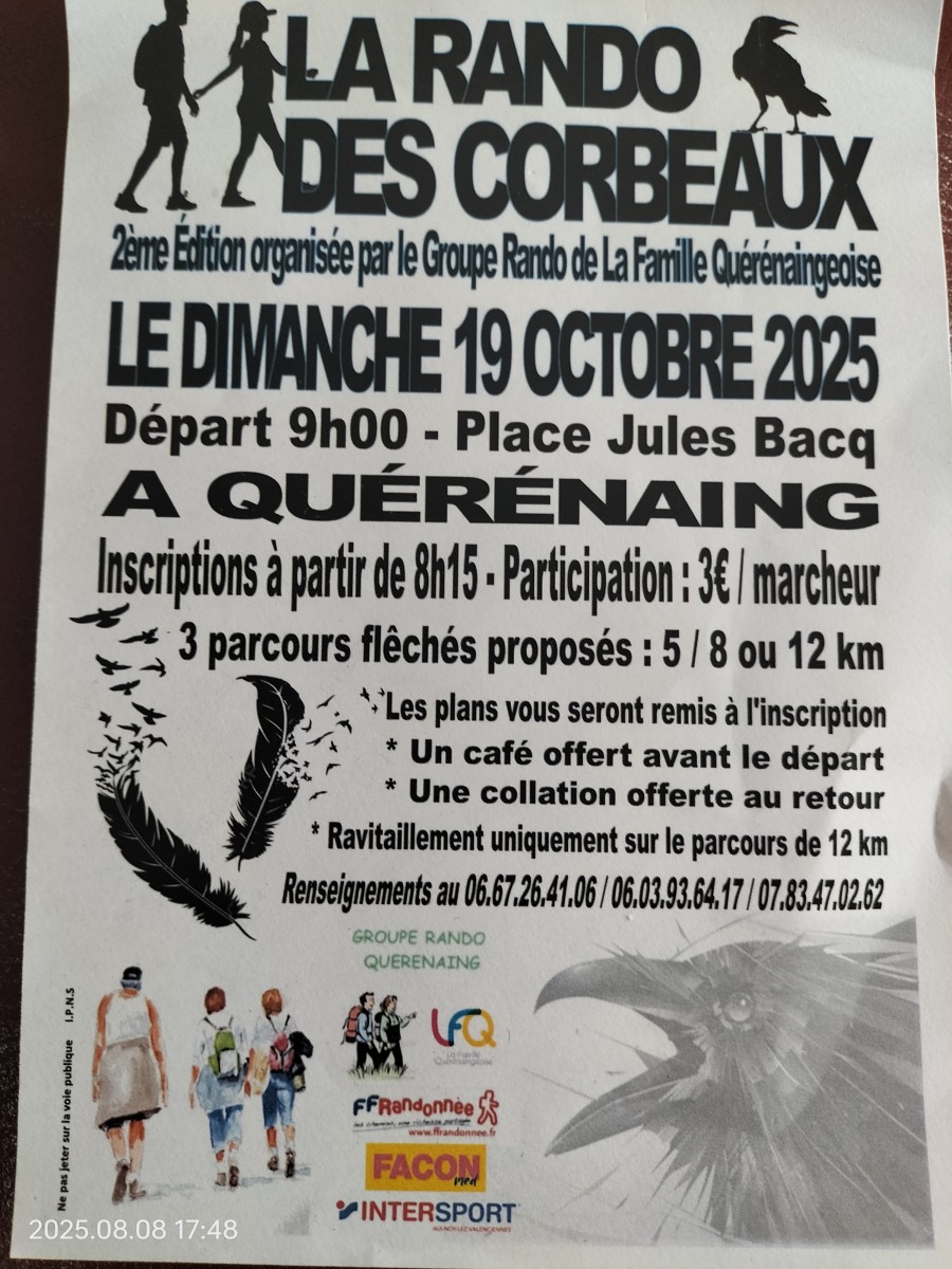 La rando des corbeaux, Querenaing