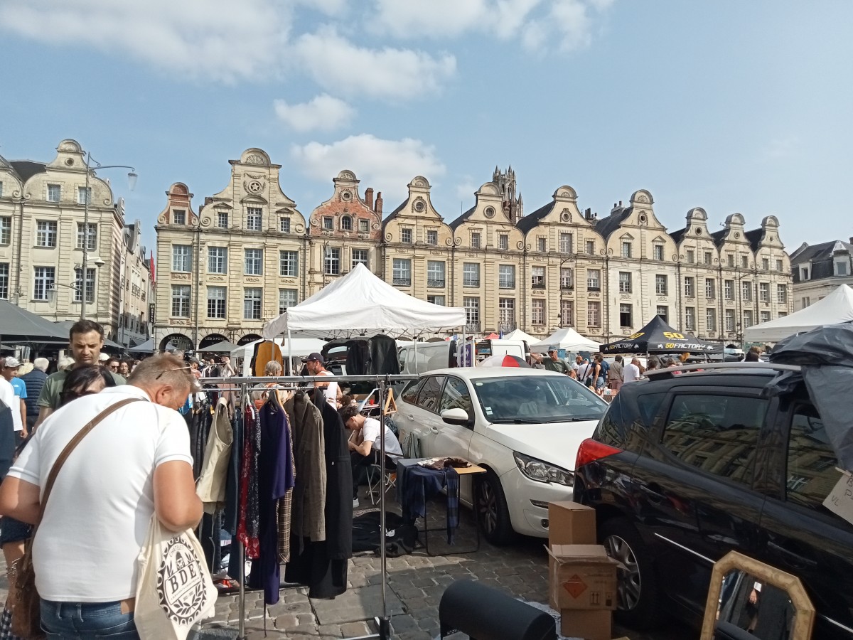 Moules frites à la Braderie de Lille