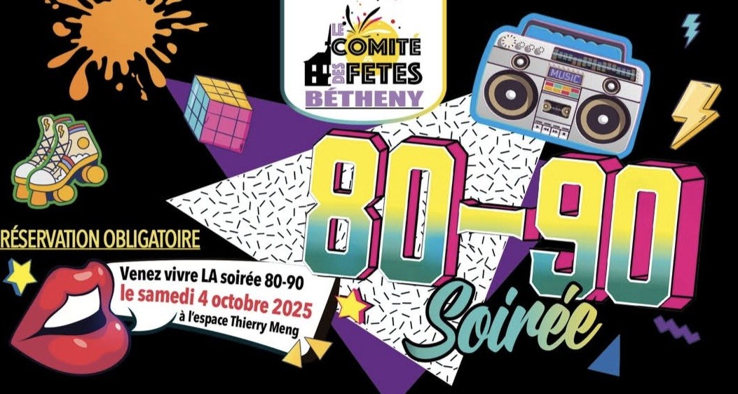 Soirée dansante avec repas.