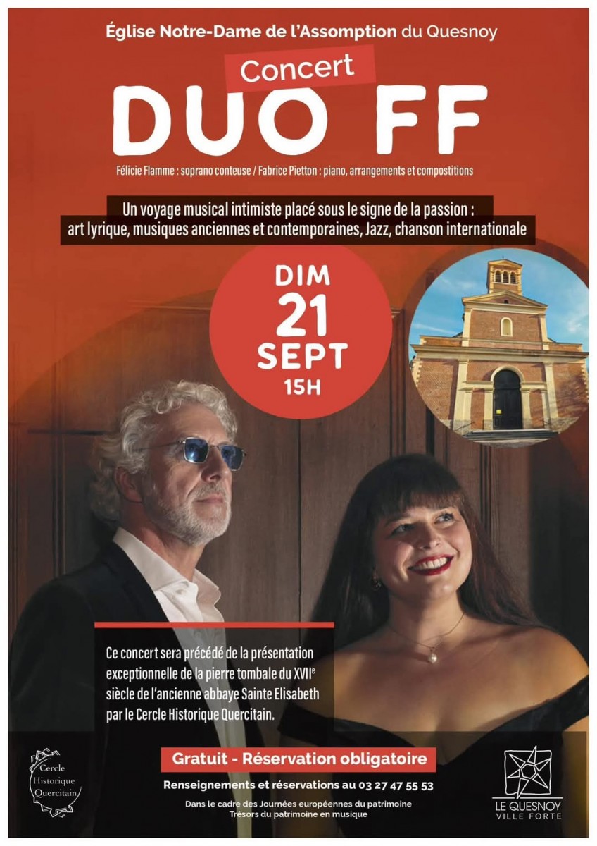 Concert gratuit, trésors du patrimoine en musique