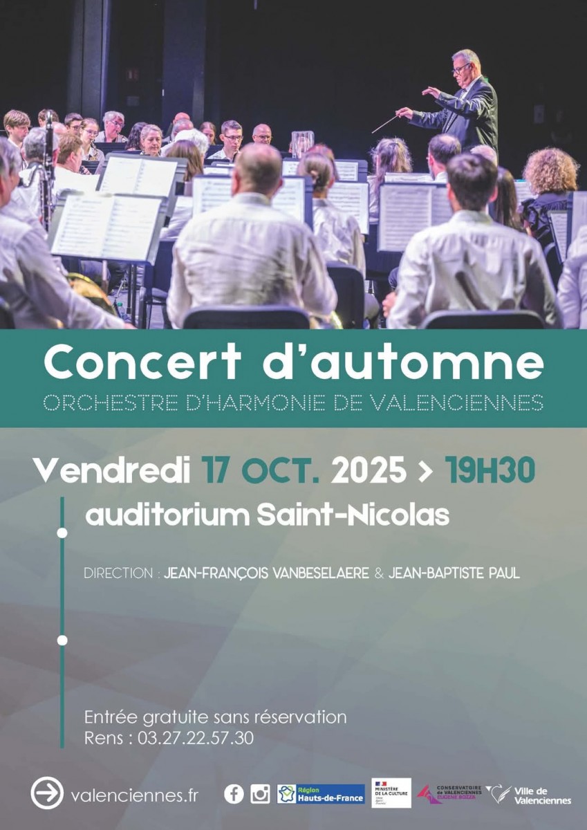 Concert d'automne Valenciennes