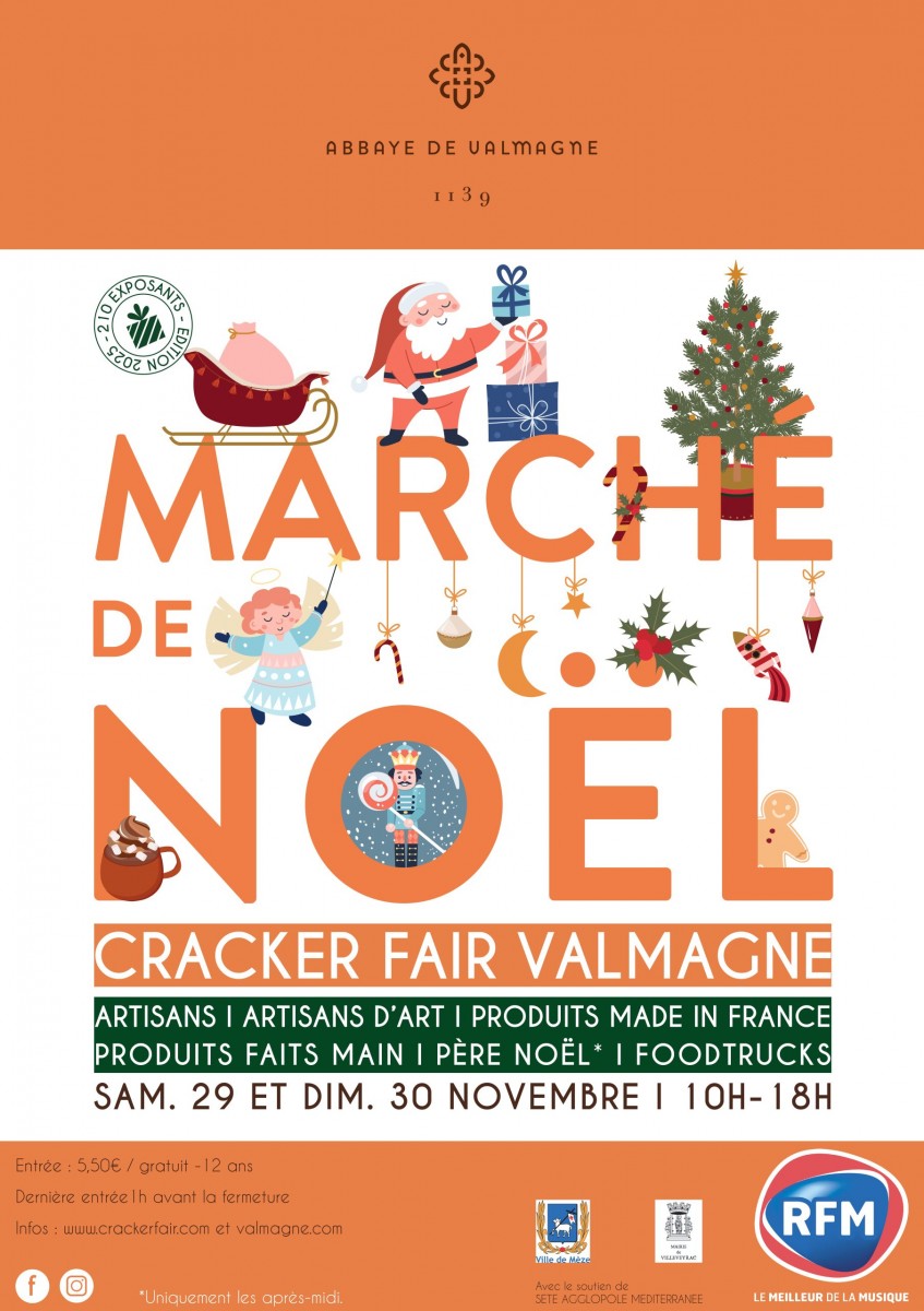 Marché de Noël - Abbaye de Valmagne
