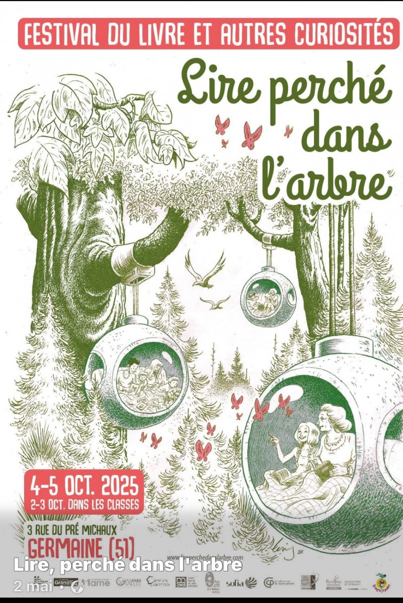 Lire perché dans l'arbre - festival du livre et autres curiosités