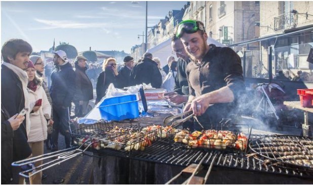 Fête du hareng et coquilles Saint Jacques à Dieppe