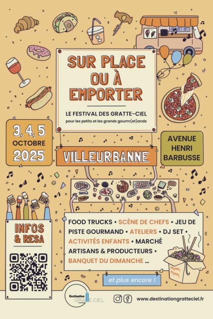 Festival sur place ou à emporter