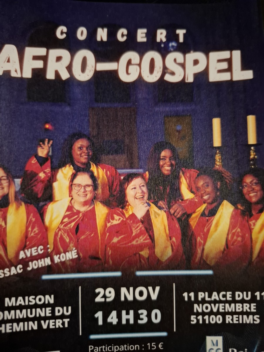 Afro-gospel, concert.