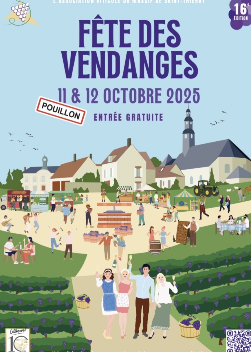 Fête des vendanges à Pouillon