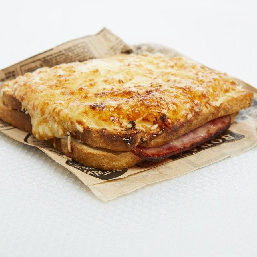 Repas croque-monsieurs