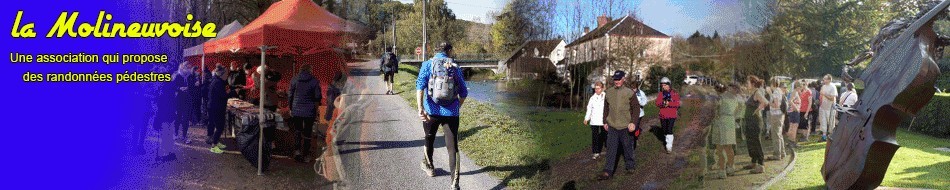 Randonnée pédestre à Molineuf