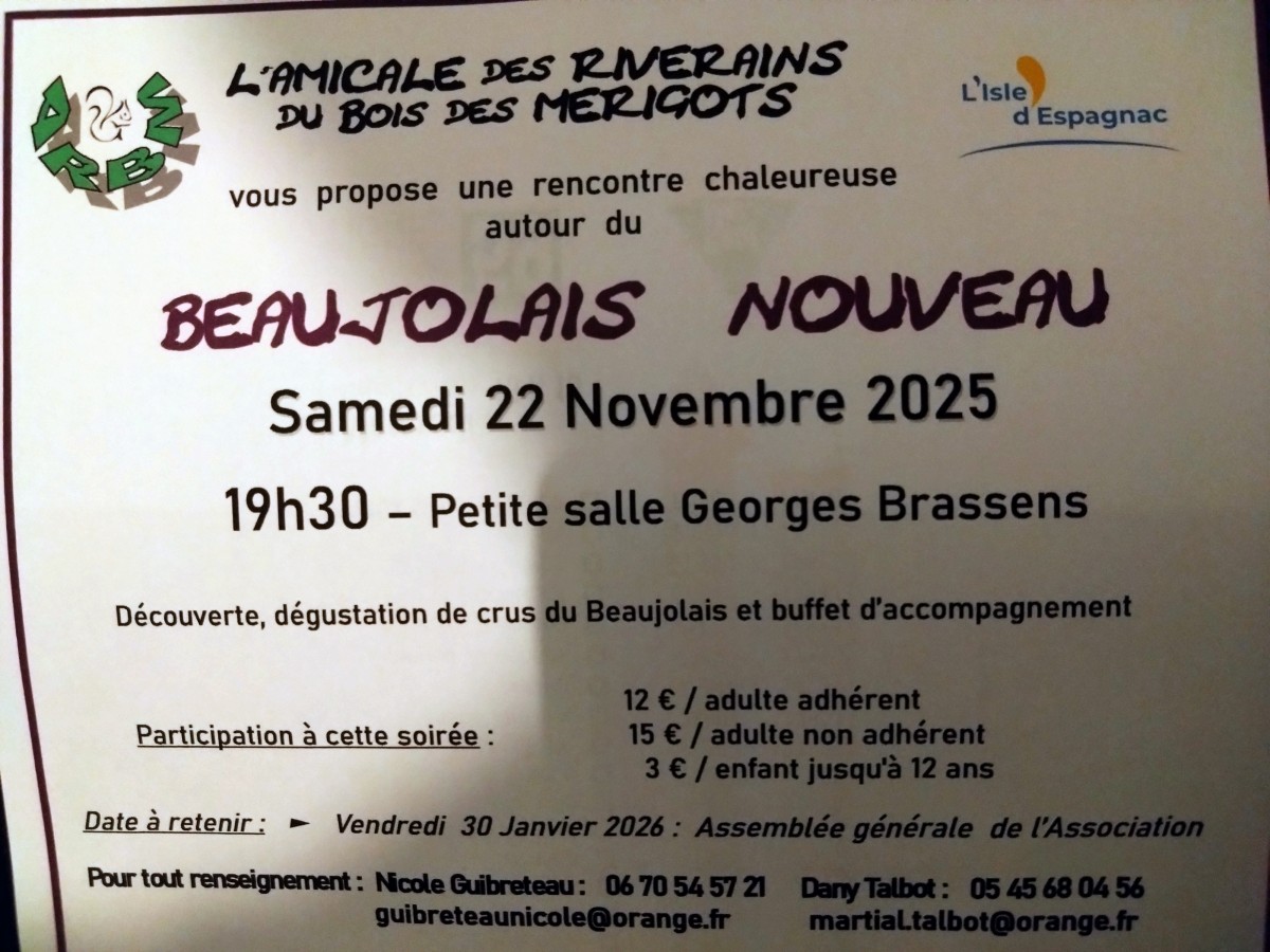 Soirée Beaujolais