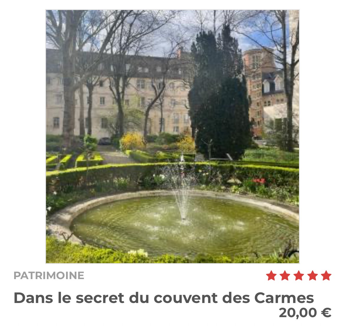 VG Dans le secret du Couvent des Carmes, Institut Catholique de Paris