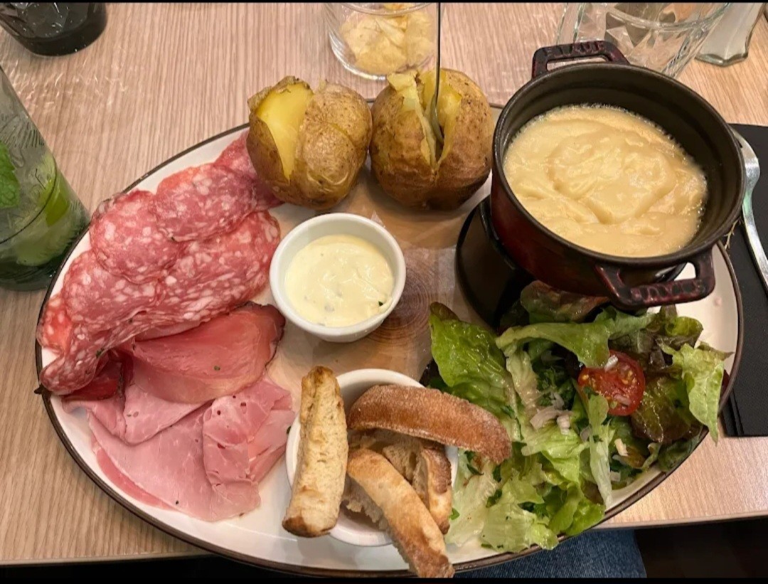Restaurant après l'accueil des nouveaux