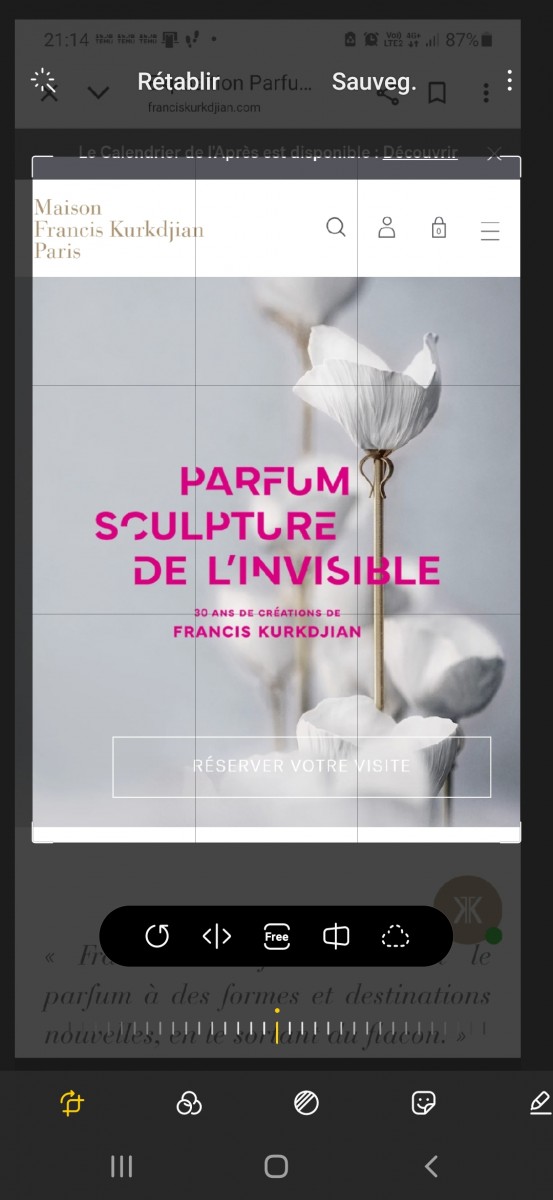 Expo gratuite LES PARFUMS DE L'INVISIBLE F. KURKDJIAN