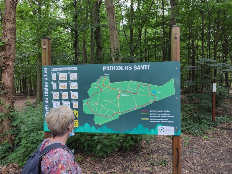 Petite balade au chène a leu