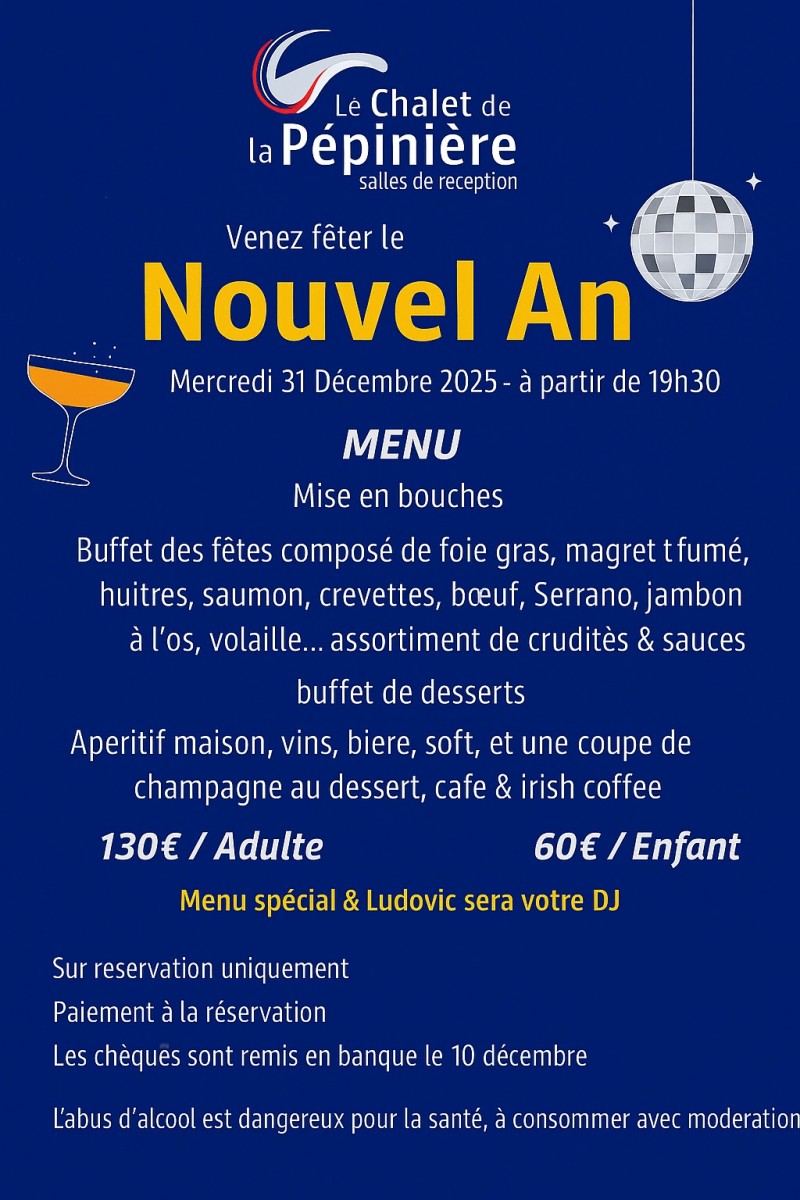 Réveillon de la Saint-Sylvestre à Roncq