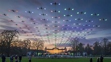 Un spectacle de drones inédit à la foire de Rouen