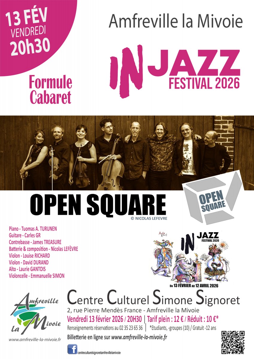 Festival InJAZZ 2026 OPEN SQUARE