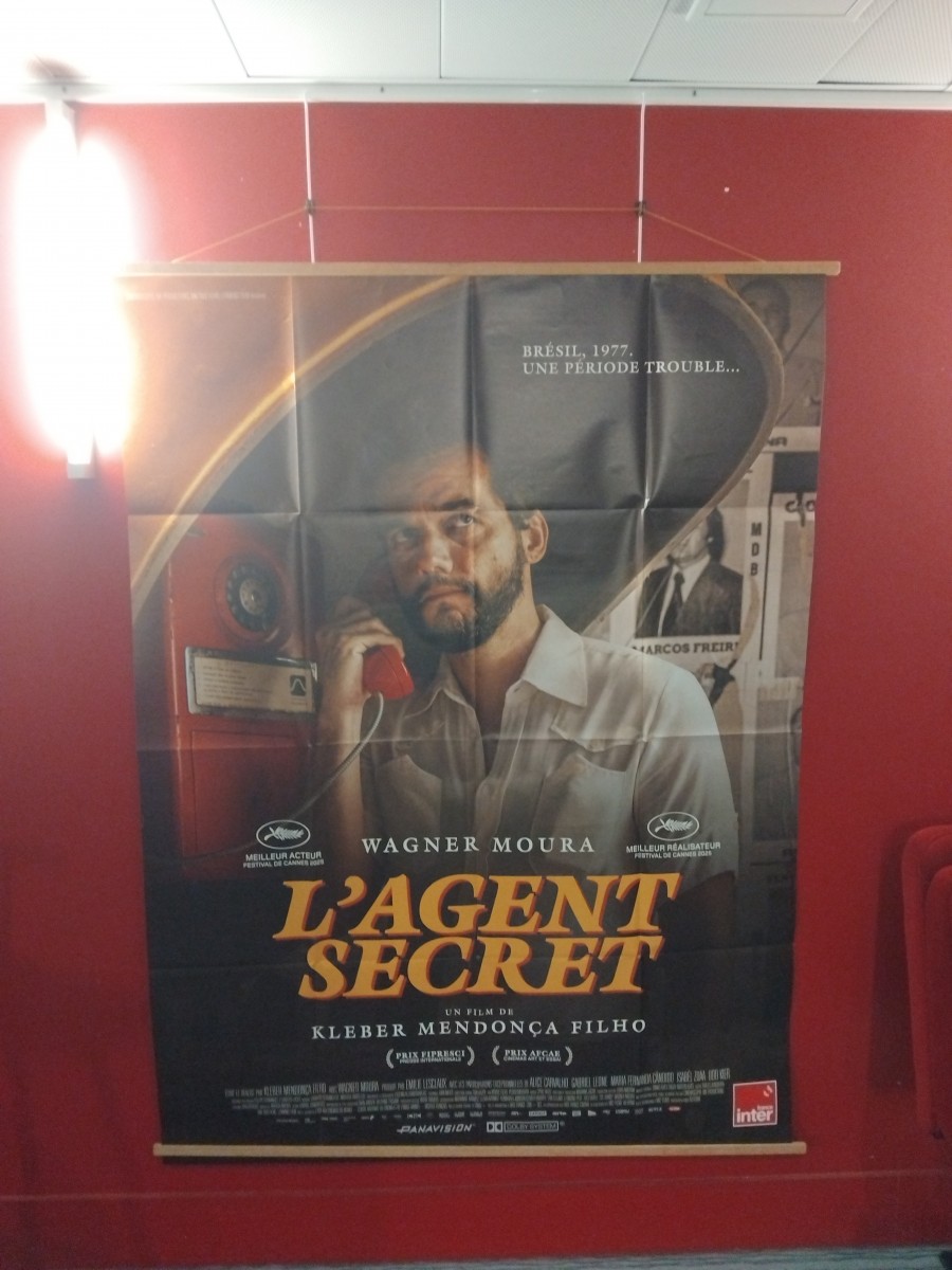 Cine à l'avant-scene 'l'agent secret'