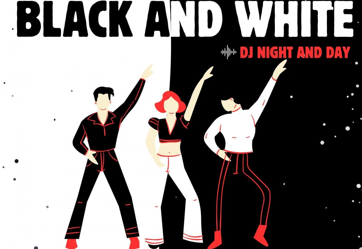 Repas Dansant  Black And White  Samoreau