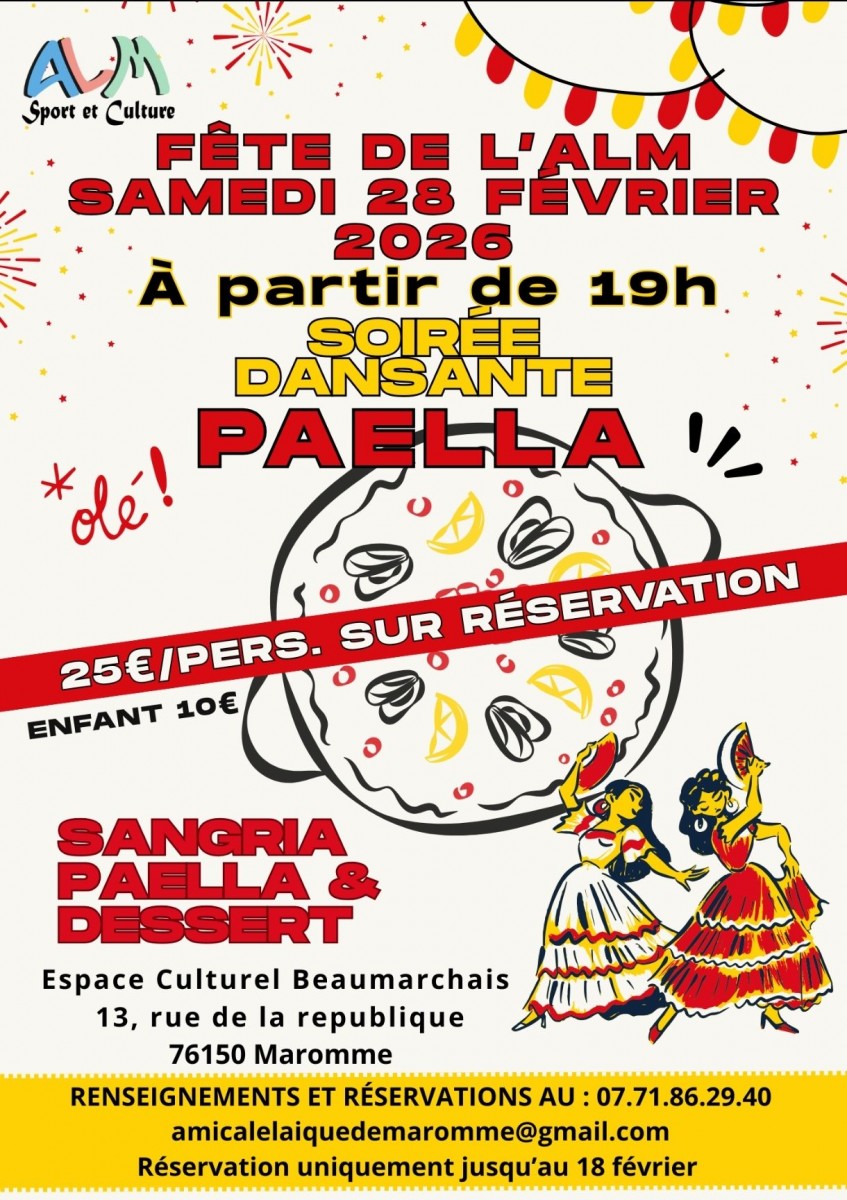 soirée dansante paella