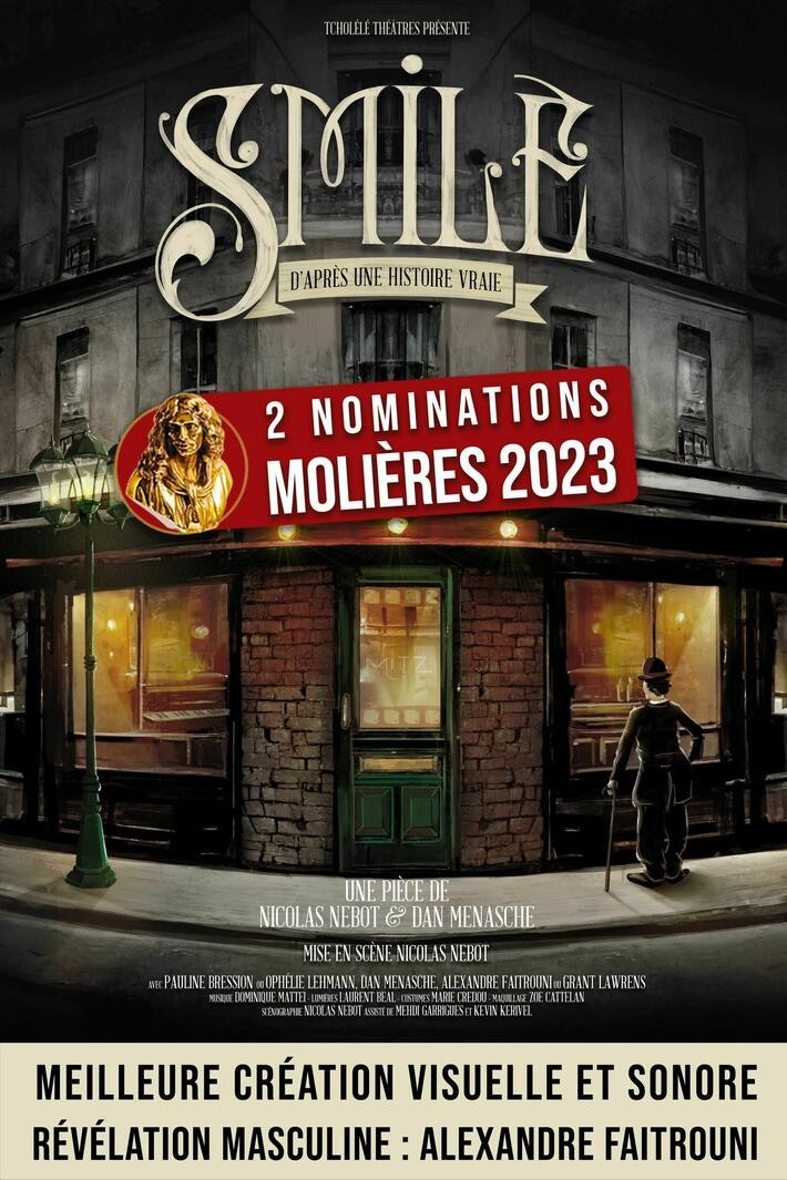 THEÂTRE SMILE EN NOIR ET BLANC