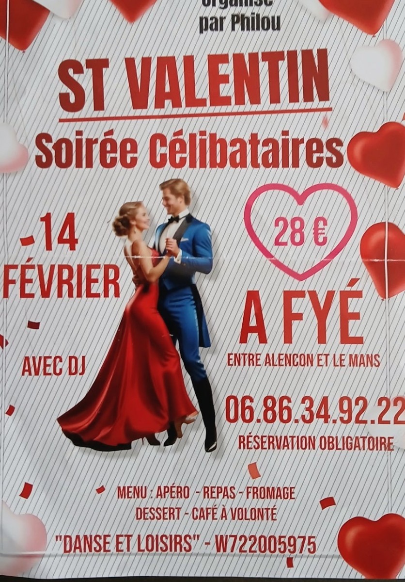 Soirée Saint-Valentin