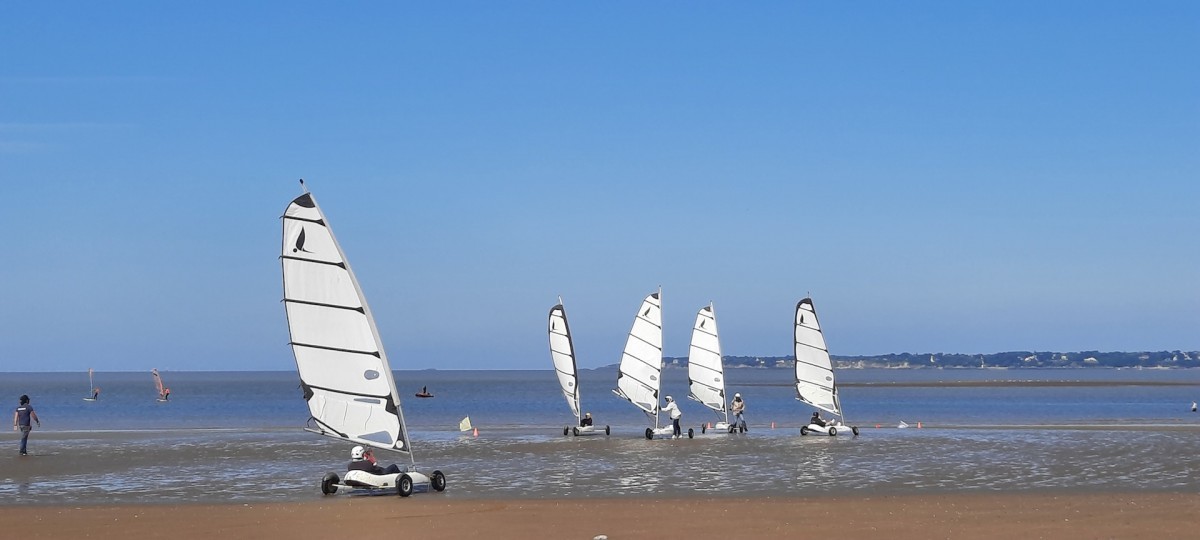char à voile