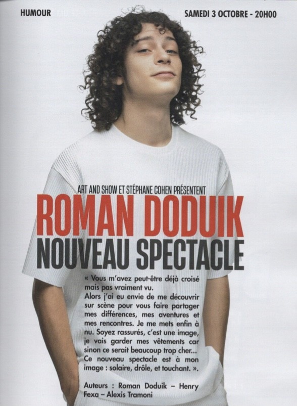 Spectacle humour : Roman Doduik