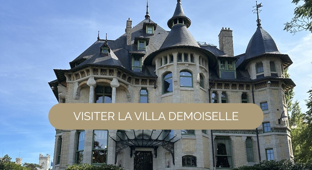 Visite du domaine Pommery et de la villa Demoiselle