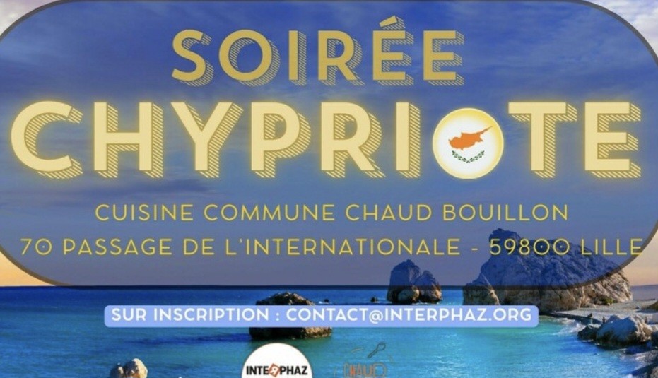 SOIREE CULINAIRE a la decouverte de CHYPRE