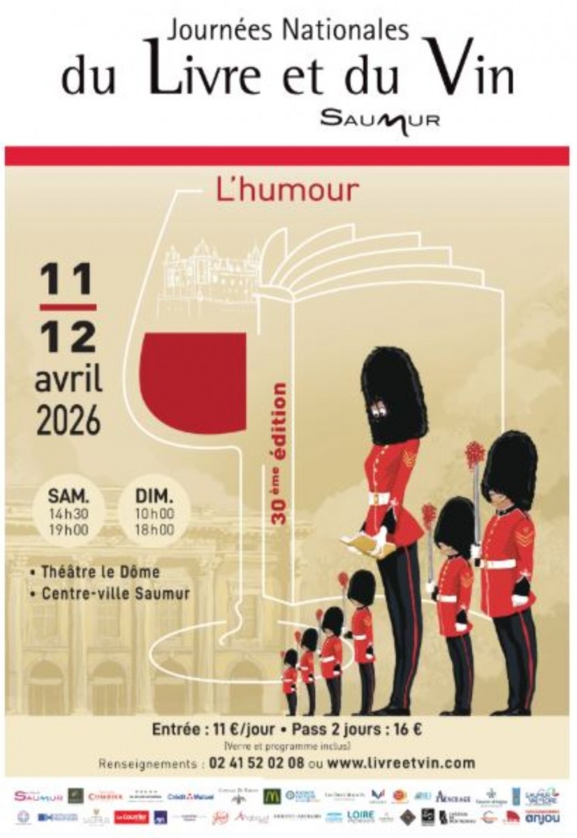 Journees nationales du livre et du vin sous le signe de l'humour
