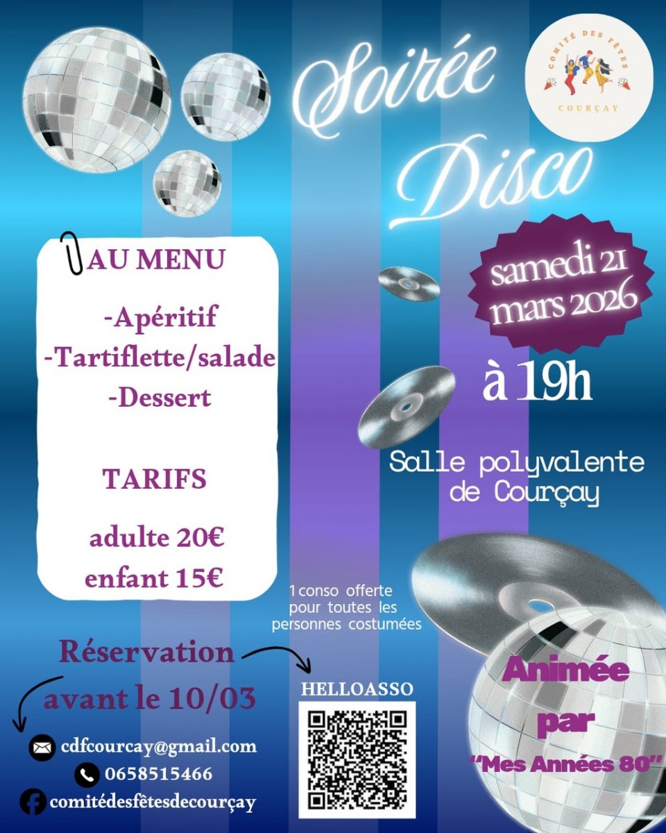 Soirée Tartiflette et Disco