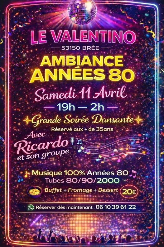 Ambiance années 80