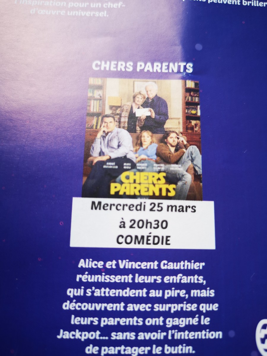 Cinéma CHERS PARENTS