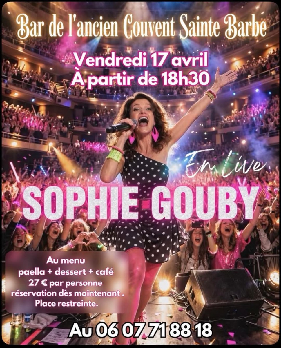 Soirée paëlla avec concert couvent Sainte-Barbe Louviers