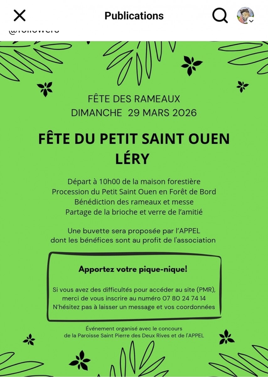 Fête du Petit St Ouen (procession)