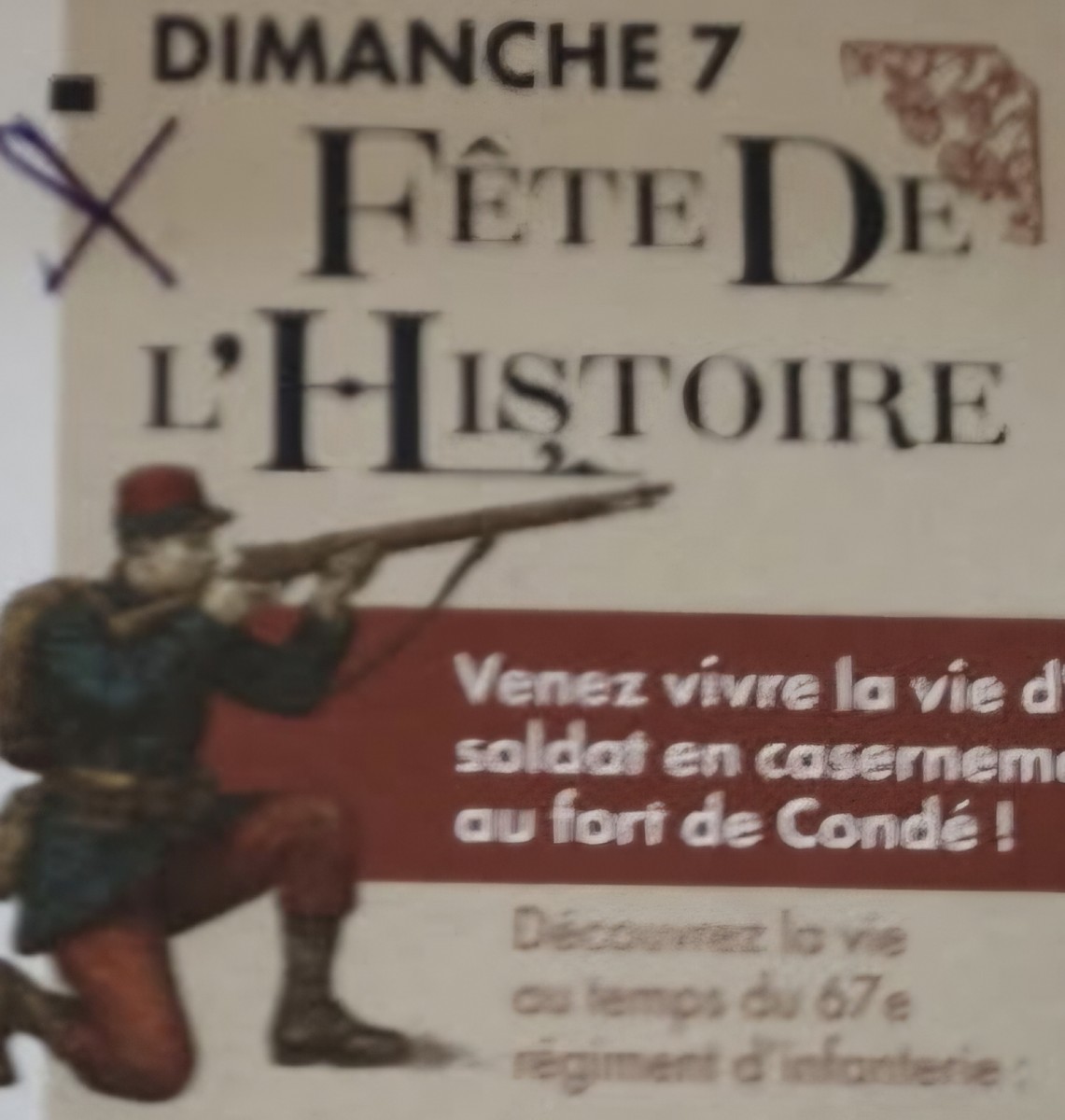 Journée festive au fort de Condé