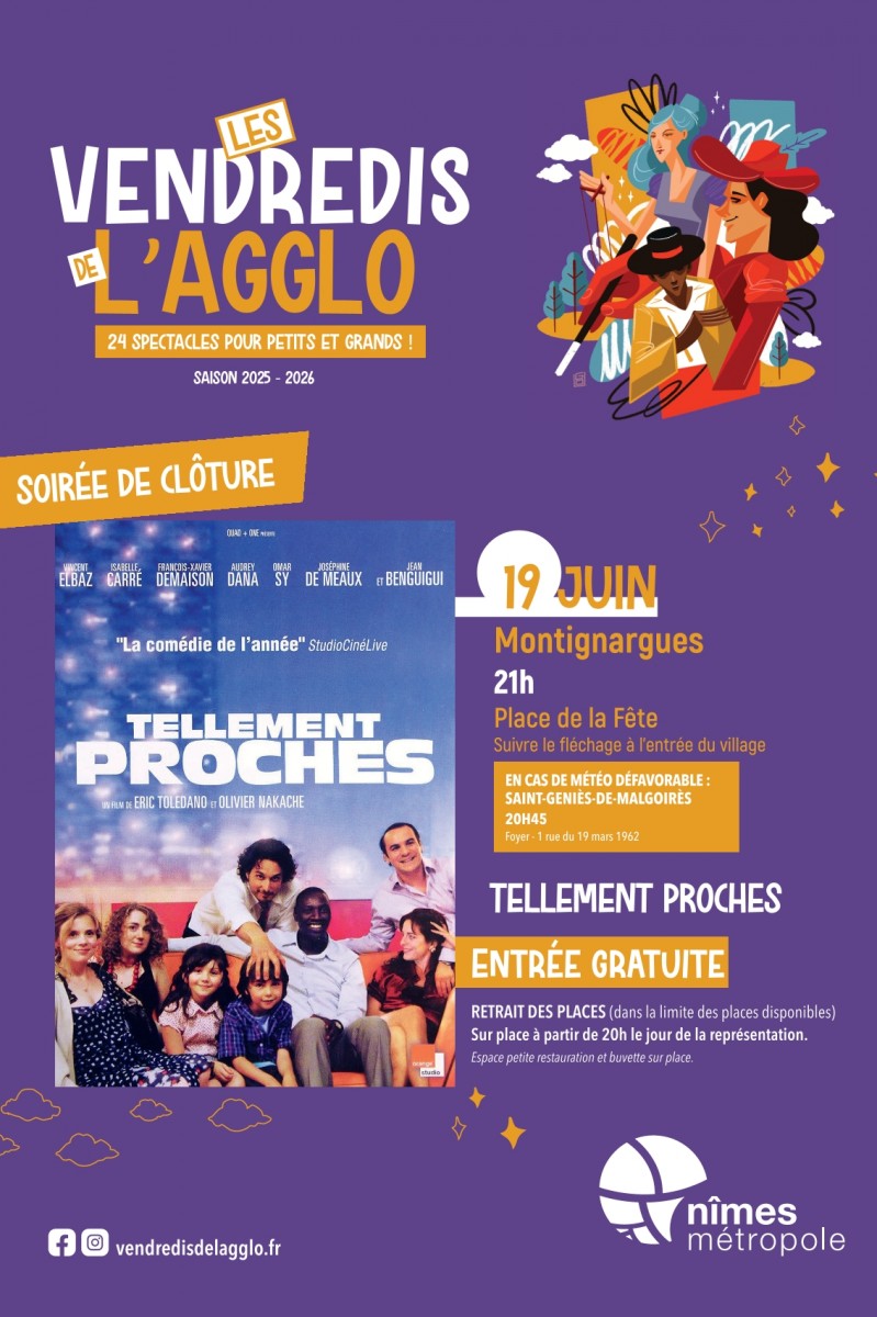 Théâtre les vendredi de l'agglo :  Soirée de Clôture à Montignargues