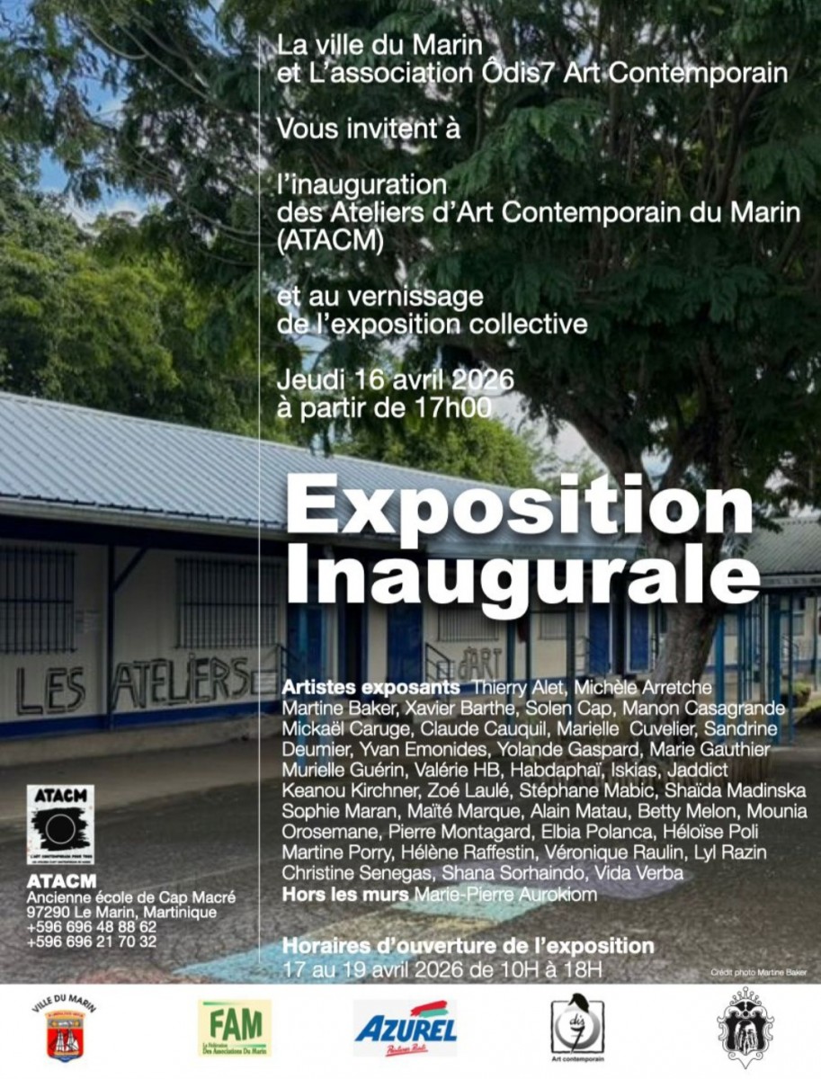 Exposition inaugurale des ateliers d' Art contemporain du Marin