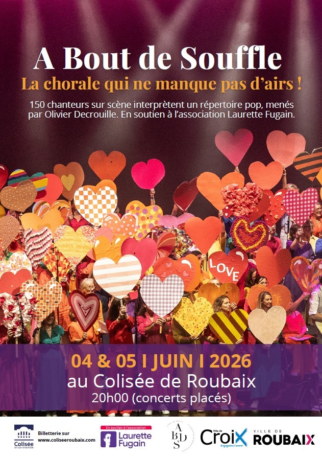 Concert Chorale à bout de souffle Colisée Roubaix