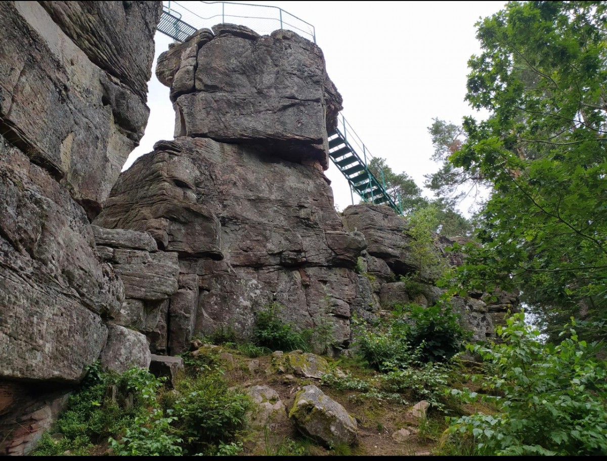 Randonnée dans le massif du Kemberg