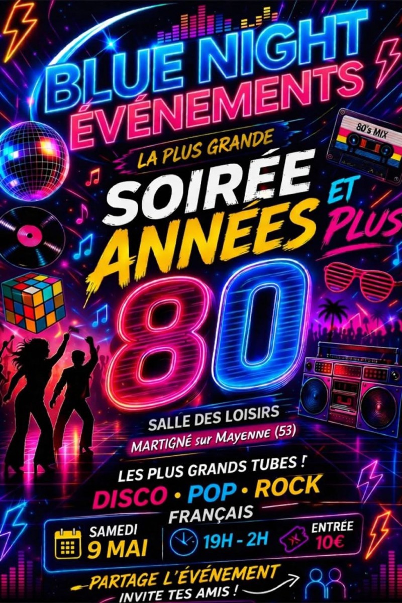 Soirée années 80
