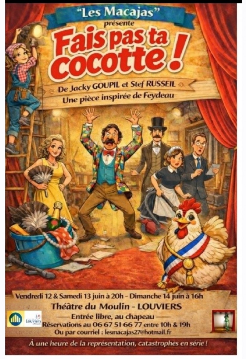 Théâtre : Fais pas ta cocotte