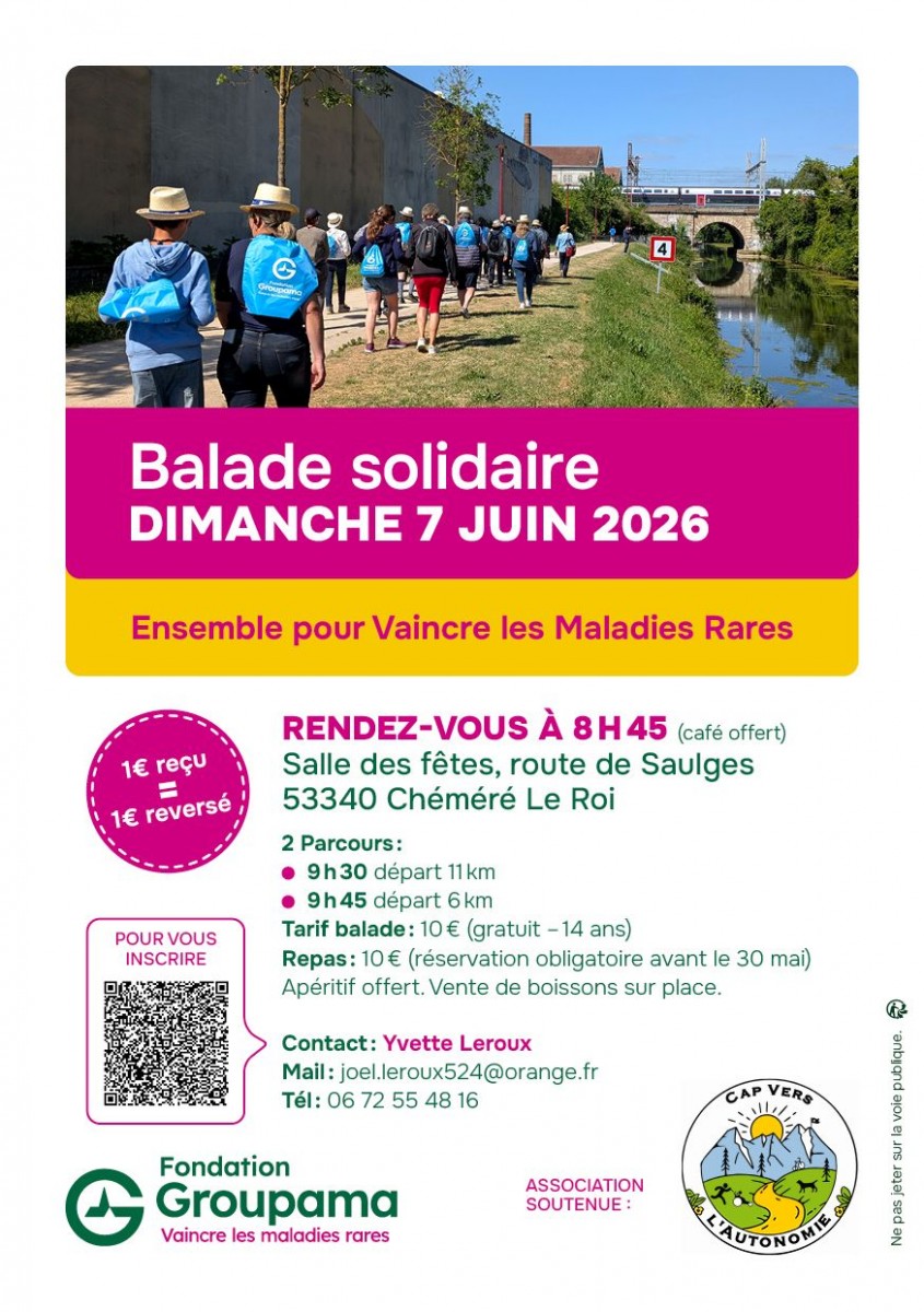 Balade solidaire Chéméré le Roi (53)