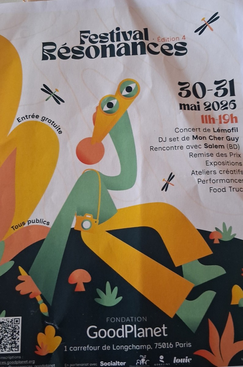 Fondation good planet - festival Résonances
