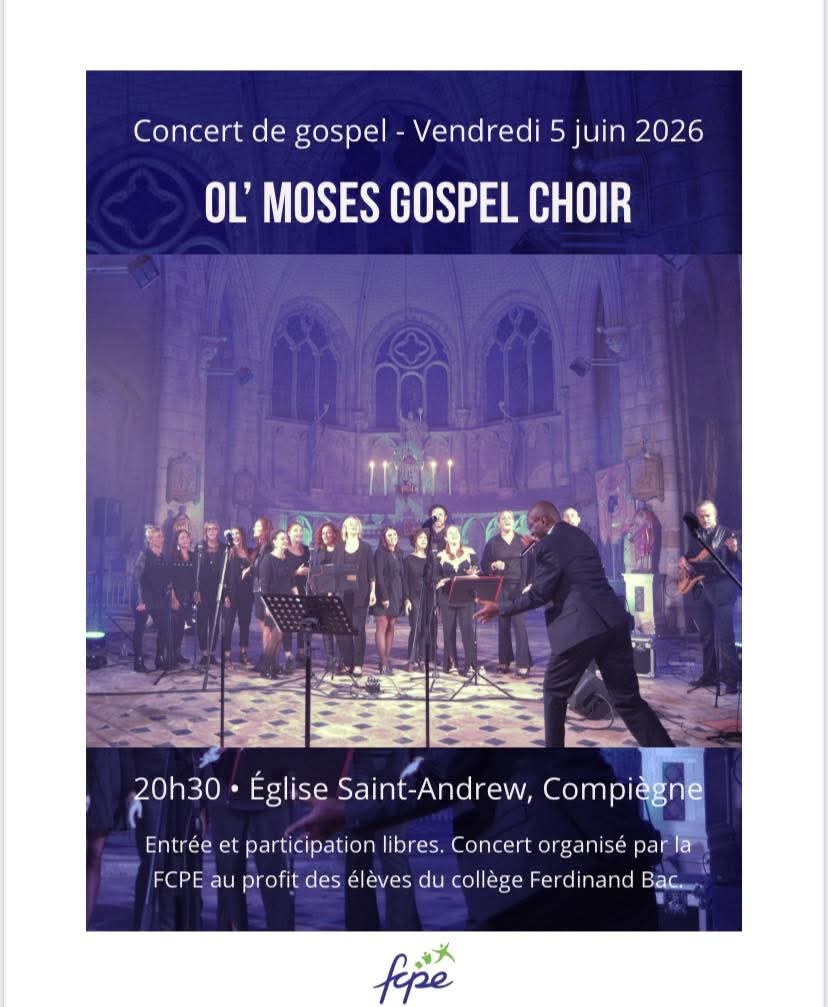 CONCERT de la chorale de Gospel OL'Mose Gospel Choir
