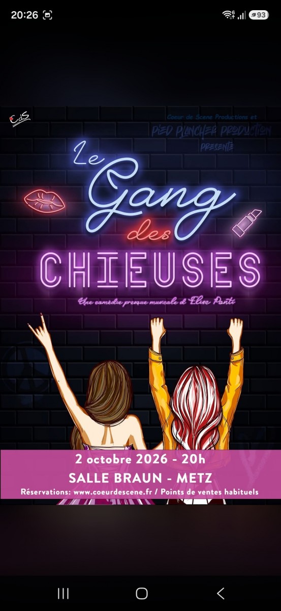 Comédie - Le gang des chieuses