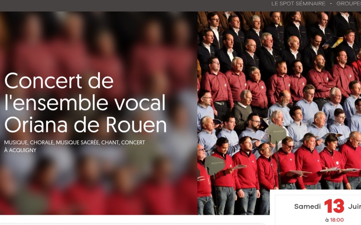 Concert à l'église d'Acquigny