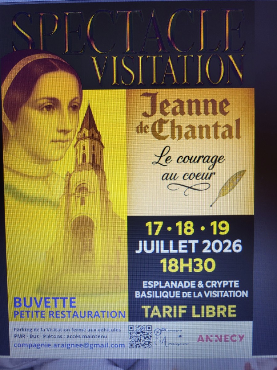 Spectacle Jeanne de Chantal