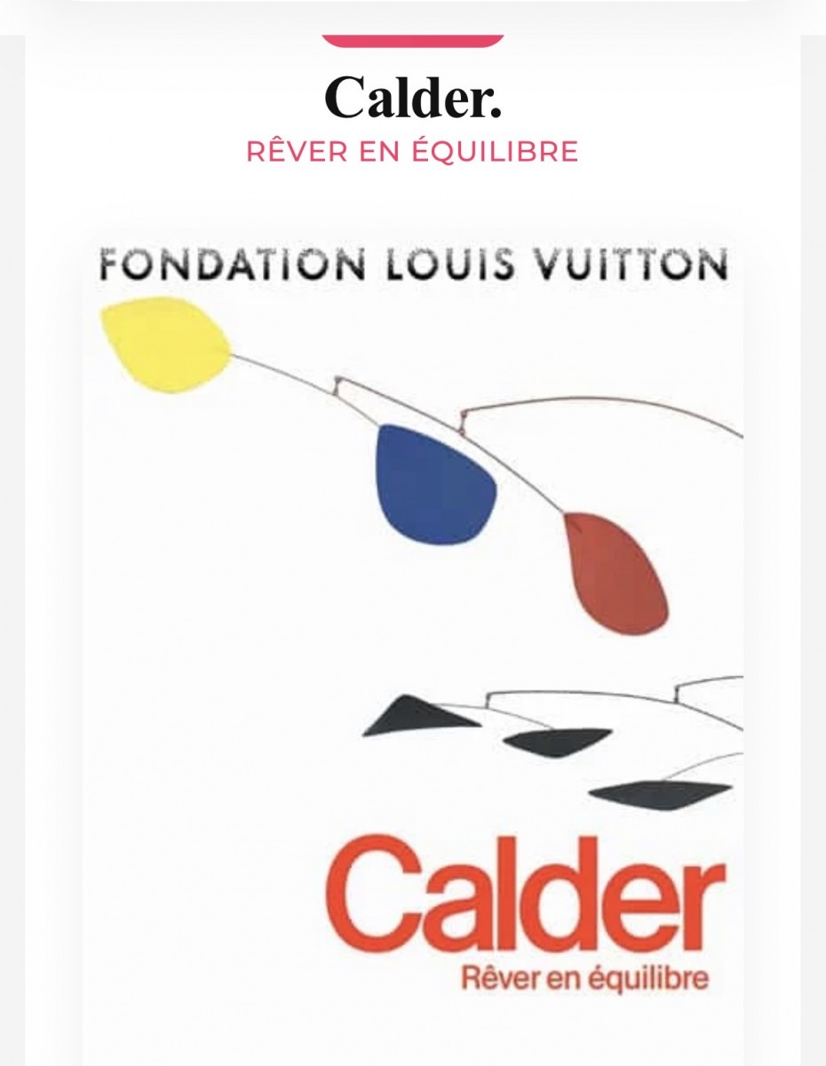 Alexandre CALDER à la Fondation Louis Vuitton